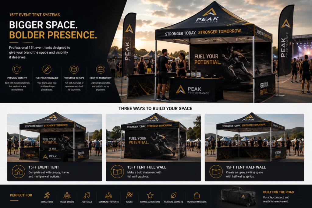 Custom Event Tent