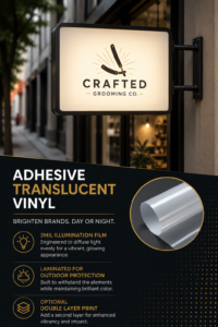 Translucent Lightbox Vinyl