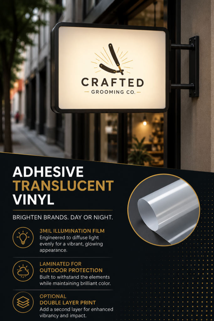 Translucent Lightbox Vinyl