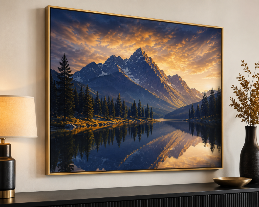 Framed Canvas