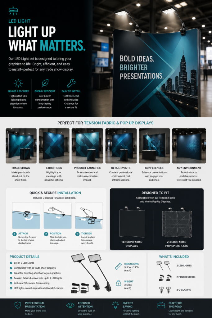 Trade Show LED Light