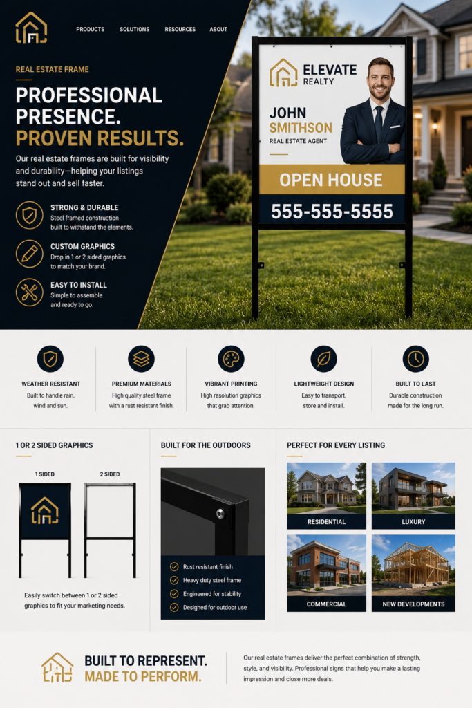 Real Estate Frame