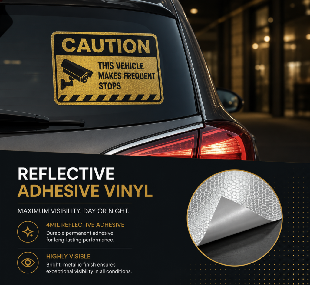 Reflective Adhesive Vinyl
