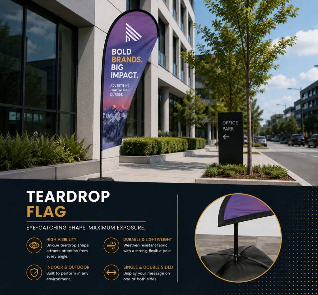 Teardrop Flag