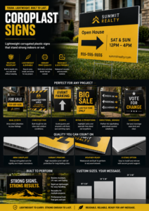 Coroplast Sign