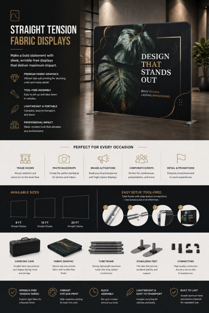 Tension Fabric Display