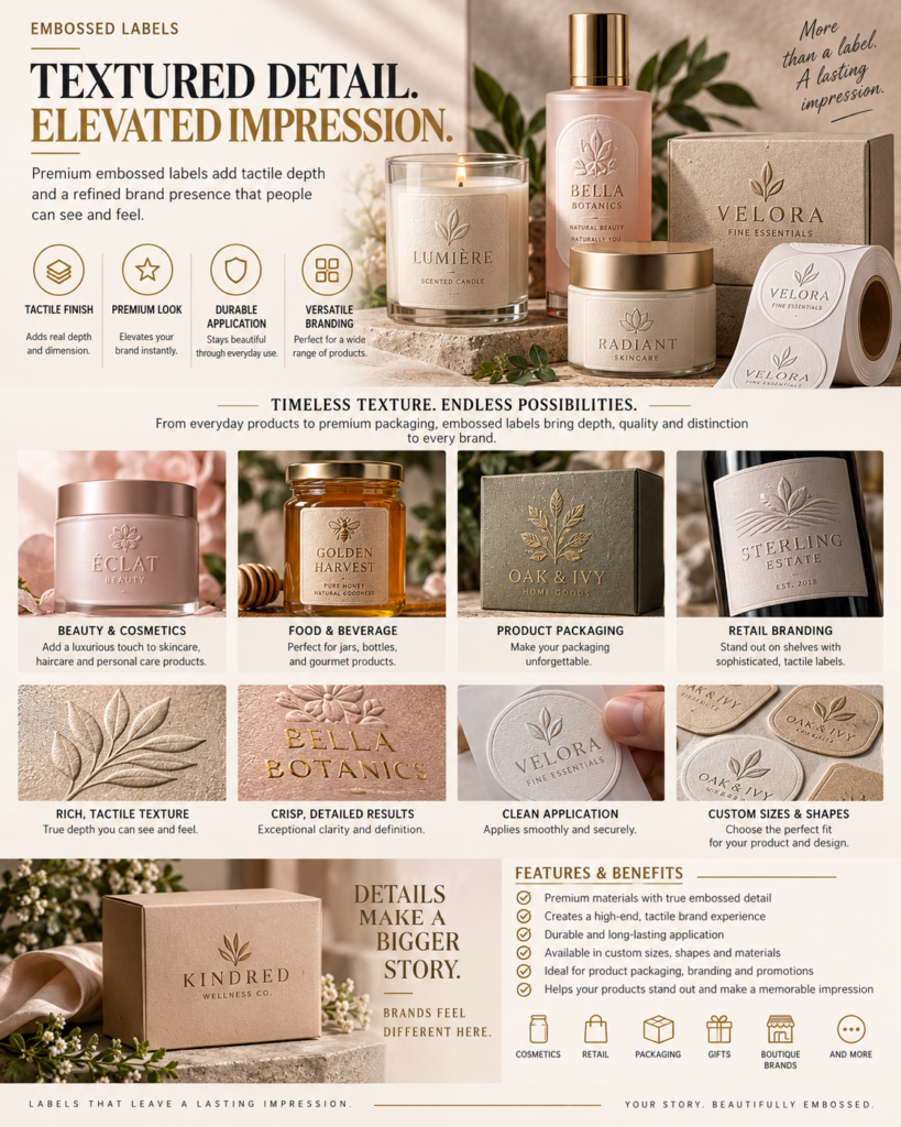 Embossed Labels