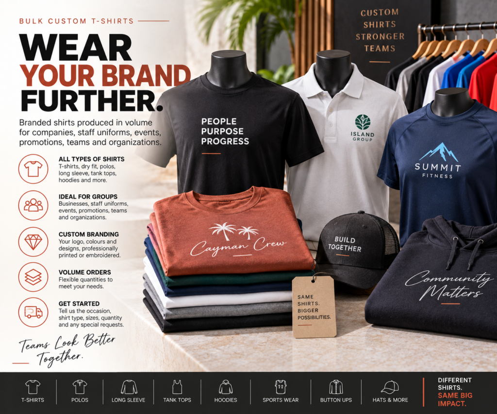 Bulk Custom T-Shirts